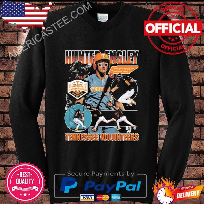 Tennessee volunteers Youth hunter ensley vintage icon shirt
