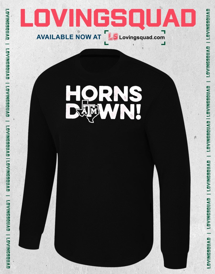 Texas A&M Aggie Horns Down shirt