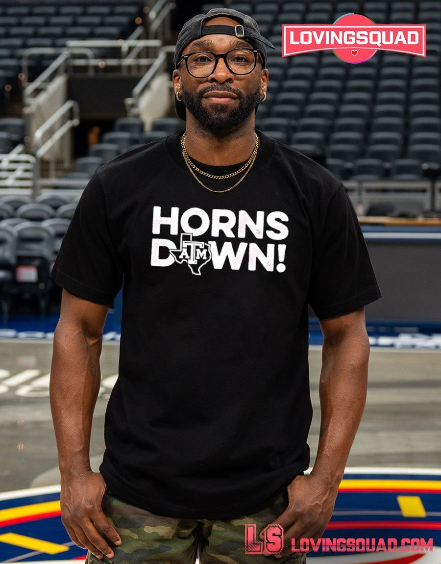 Texas A&M Aggie Horns Down shirt