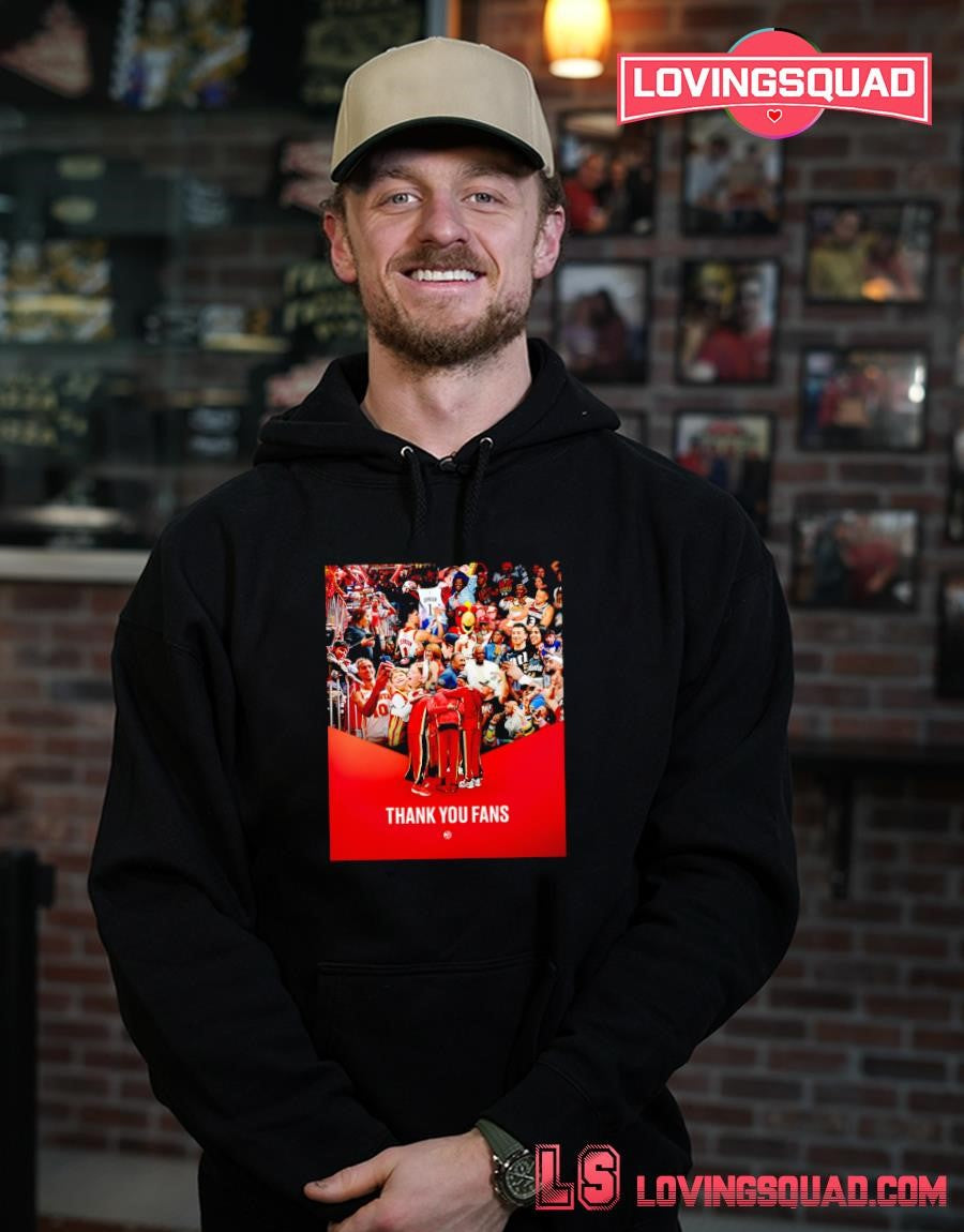 Thank You Atlanta Hawks team 2026 NBA playoffs poster shirt