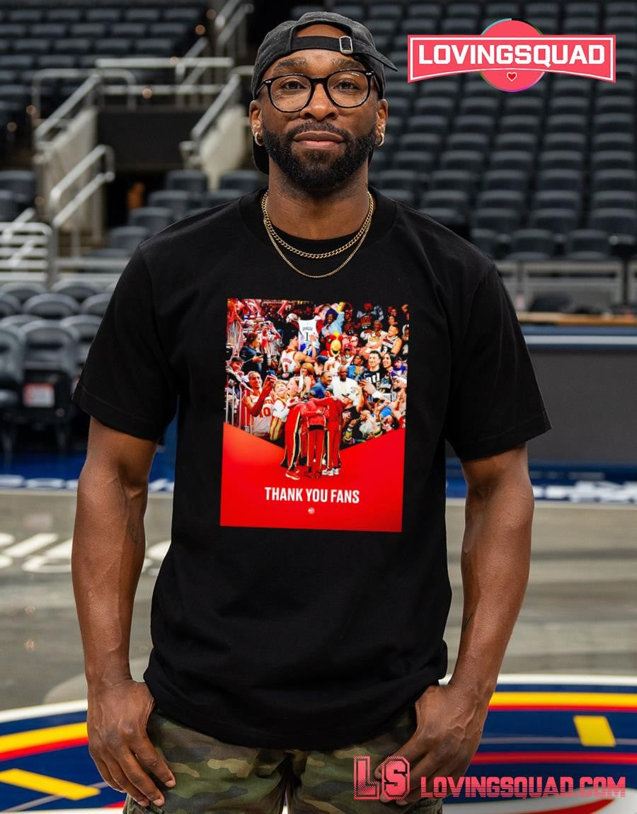 Thank You Atlanta Hawks team 2026 NBA playoffs poster shirt