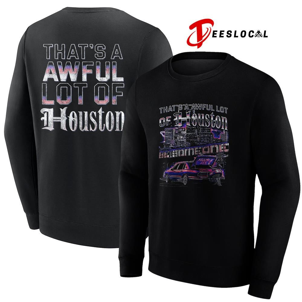 That’s a awful lot of Houston vintage shirt