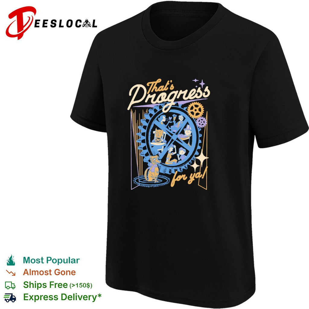 That’s progress for ya retro gear scenes devil dog shirt