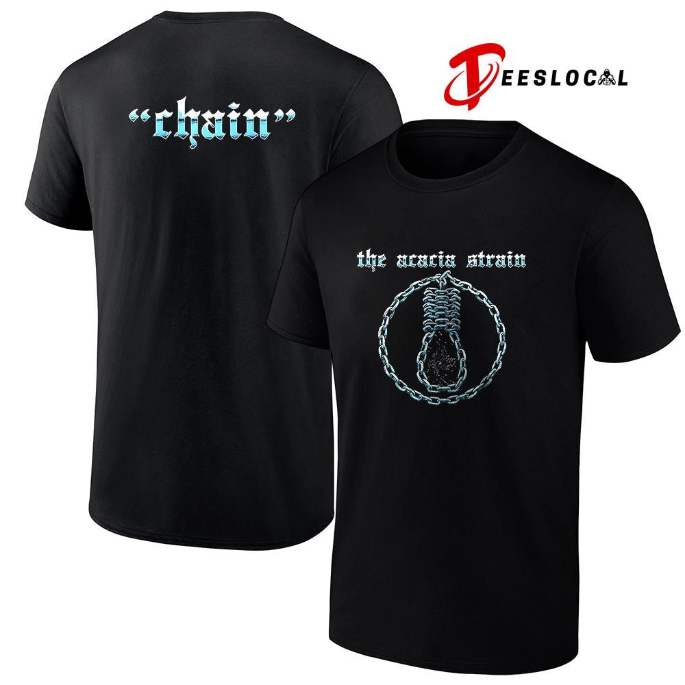 The Acacia Strain chain graphic shirt