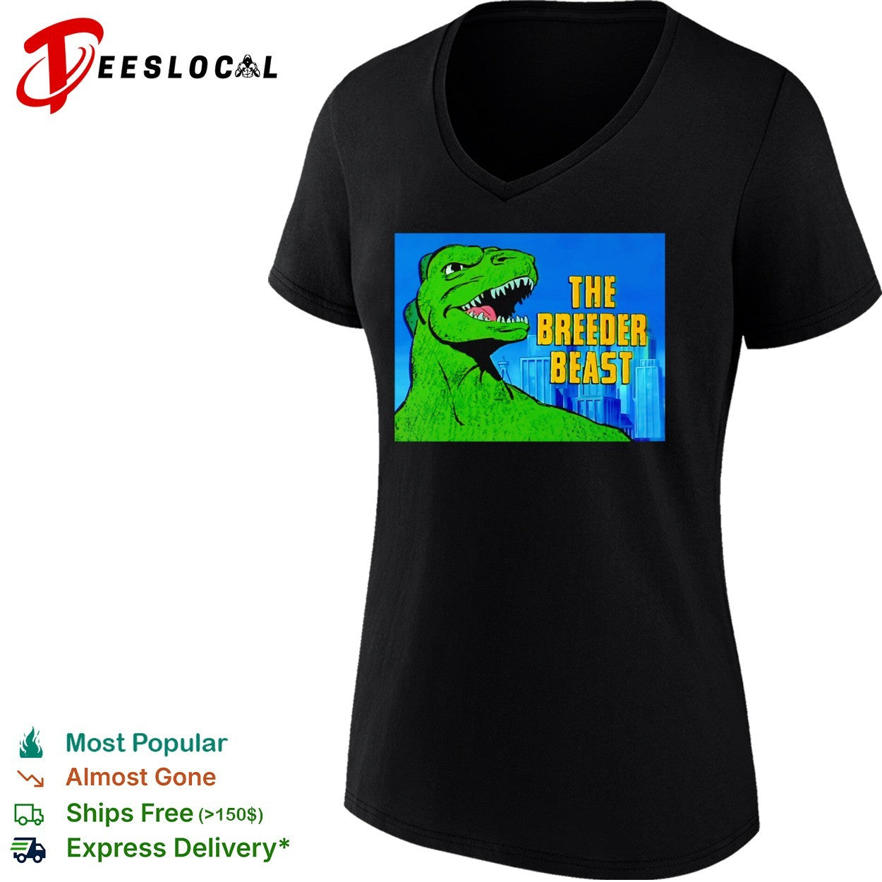 The Breeder Beast Godzilla Hanna Barbera shirt