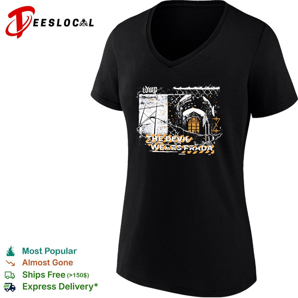 The Devil Wears Prada Zombie ZII ruined church TDWP shirt