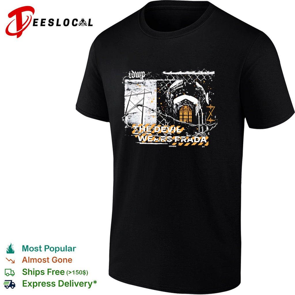 The Devil Wears Prada Zombie ZII ruined church TDWP shirt