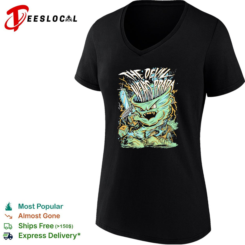 The Devil Wears Prada chainsaw tornado shirt