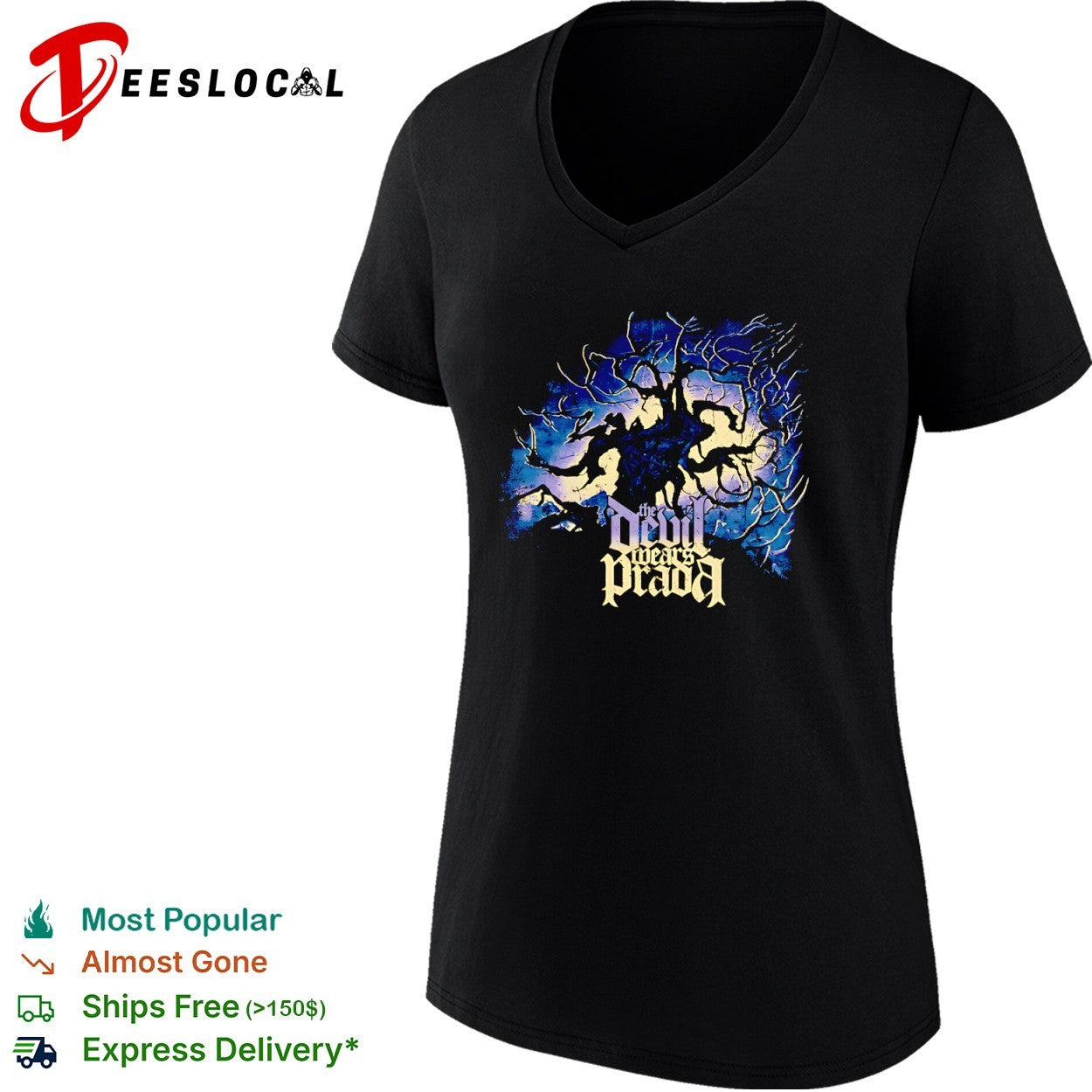 The Devil Wears Prada dead tree shirt
