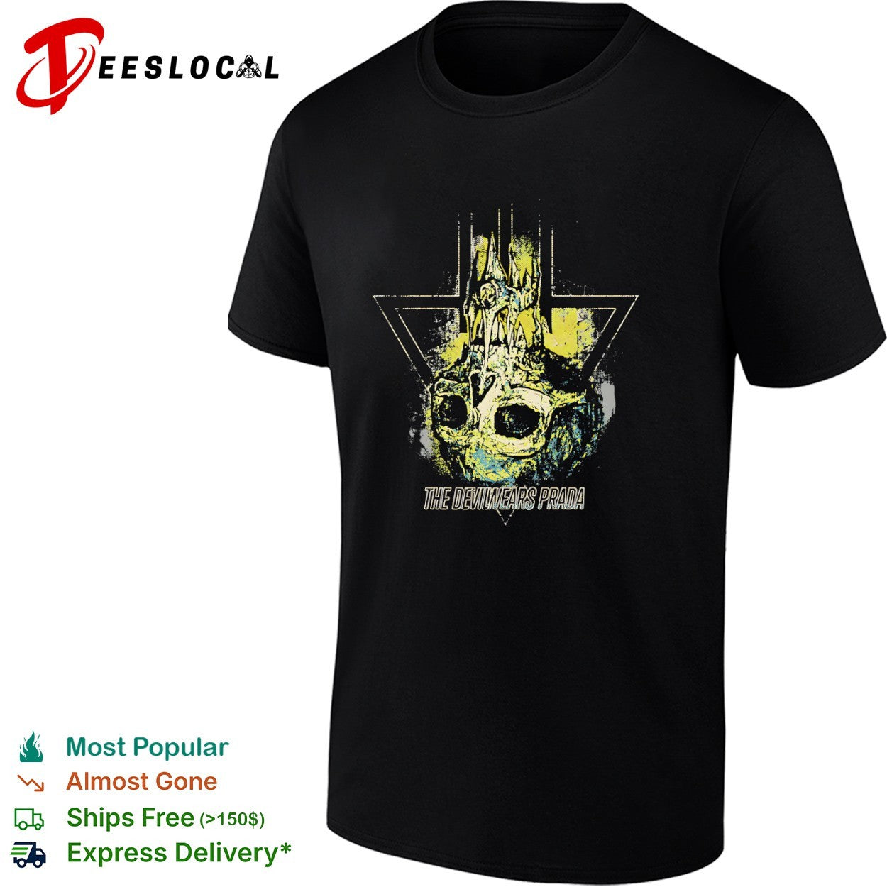The Devil Wears Prada skull crown shirt
