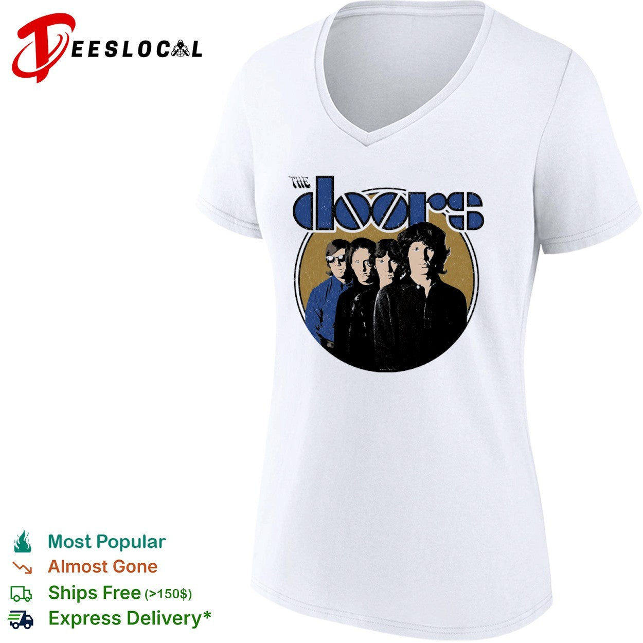 The Doors faces shirt