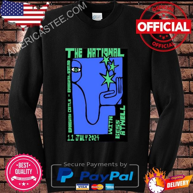 The National Edinburgh Scotland 7 11 2024 Edinburgh Castle Event shirt