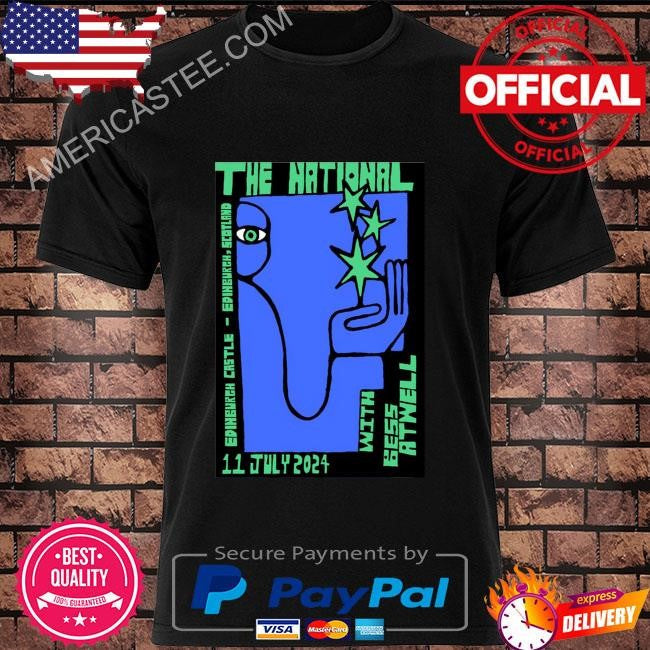 The National Edinburgh Scotland 7 11 2024 Edinburgh Castle Event shirt