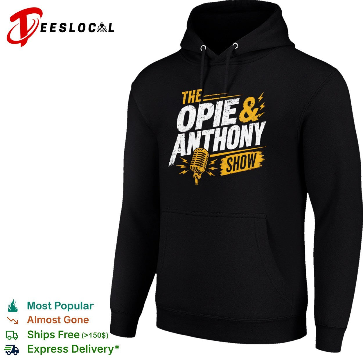 The Opie and Anthony Show podcast microphone shirt