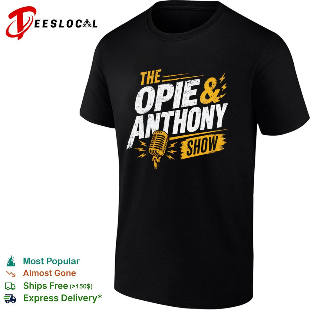 The Opie and Anthony Show podcast microphone shirt