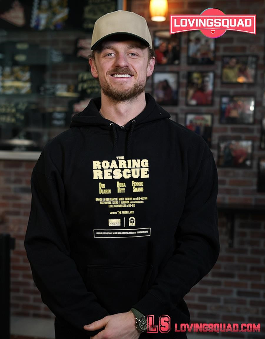 The Roaring Rescue Din Djarin Boba Fett Fennec Shand shirt
