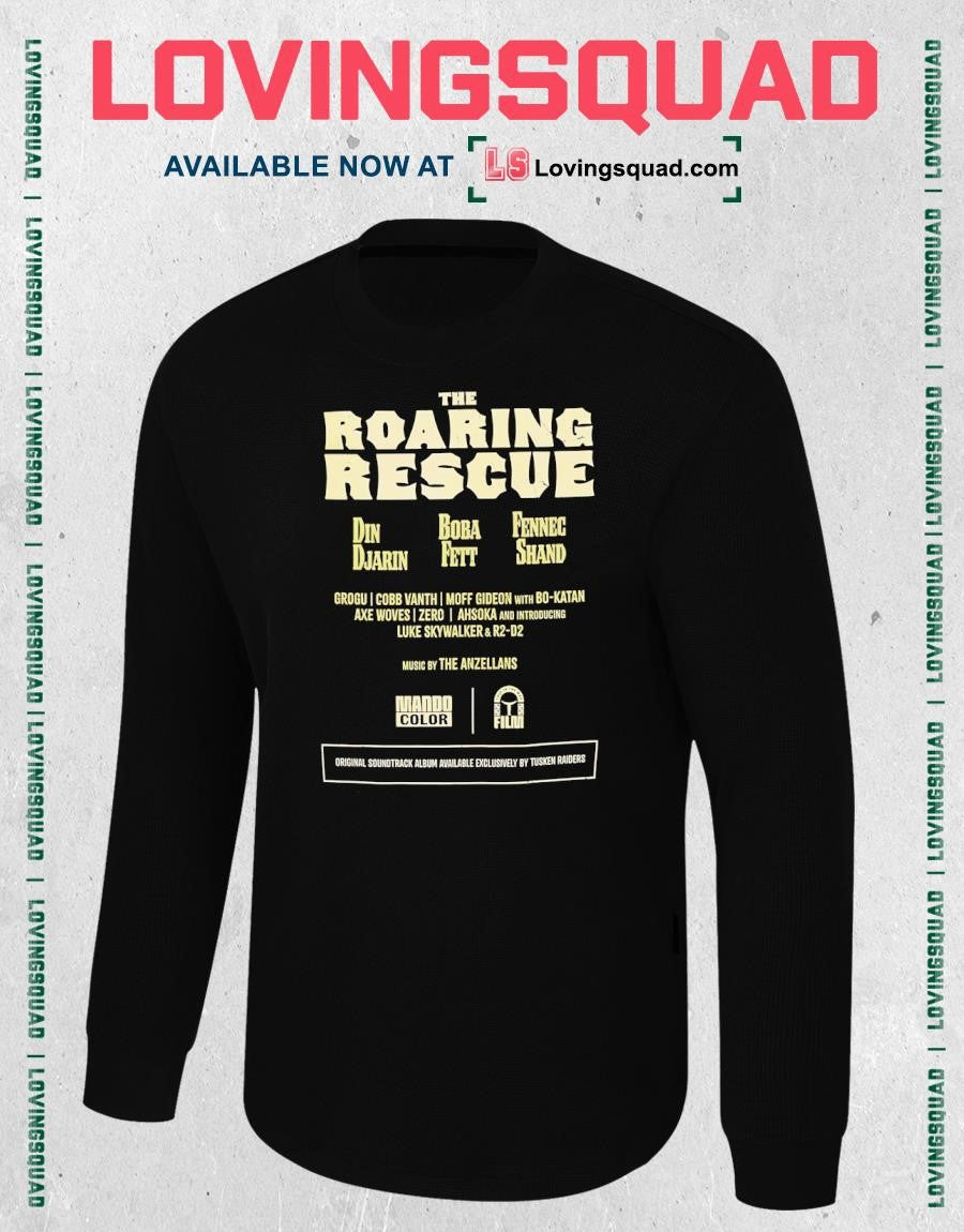 The Roaring Rescue Din Djarin Boba Fett Fennec Shand shirt