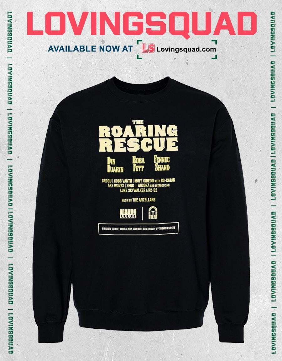 The Roaring Rescue Din Djarin Boba Fett Fennec Shand shirt