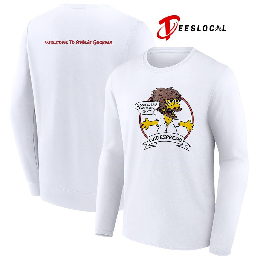 The Simp Homer welcome to Athens Georgia good evenin ladies and gents widespread shirt
