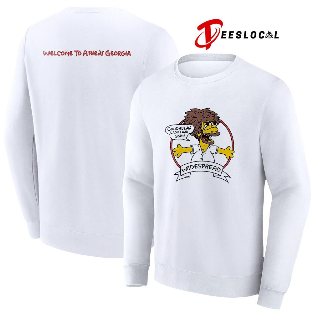 The Simp Homer welcome to Athens Georgia good evenin ladies and gents widespread shirt
