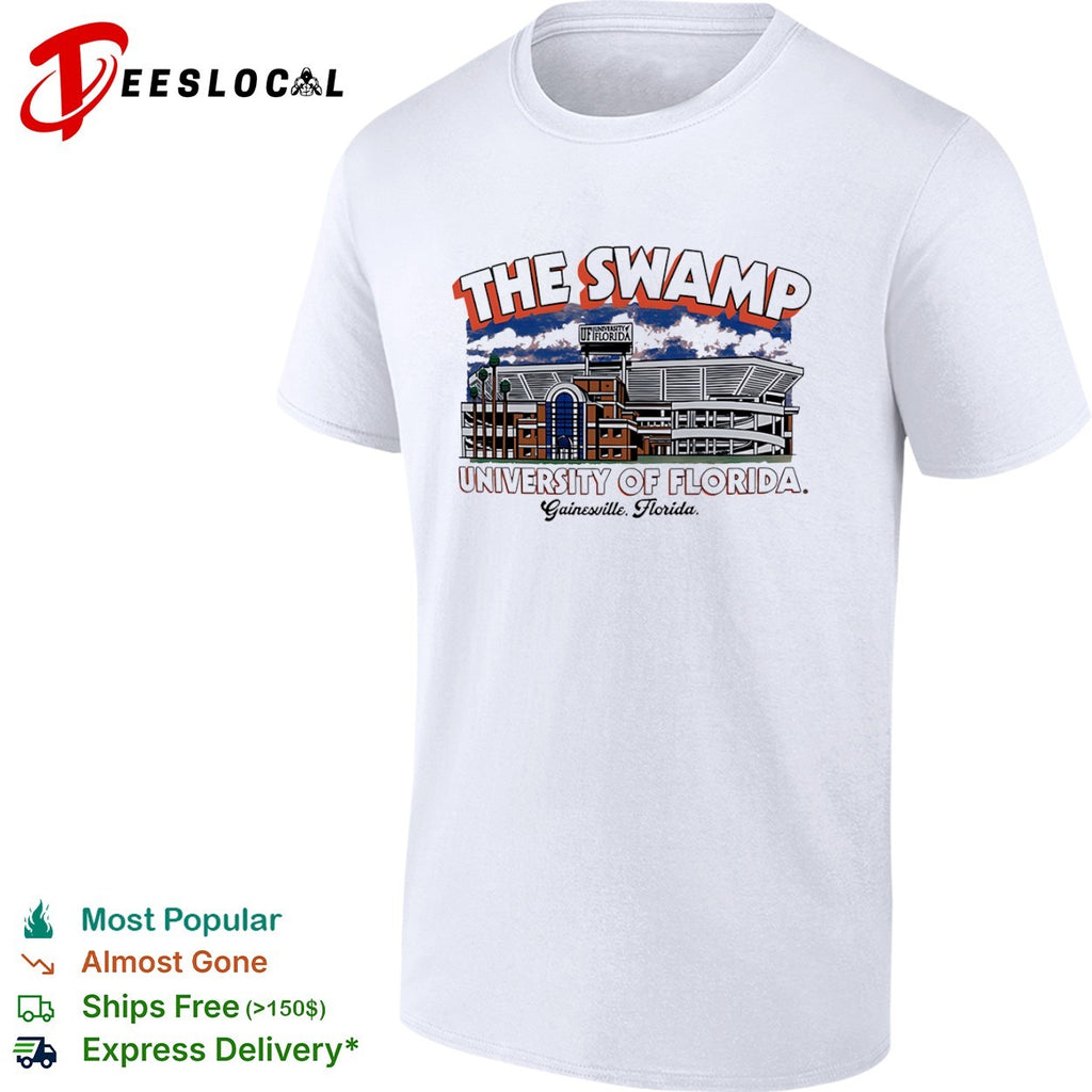 The Swamp University of Florida Gainesville Florida Stadium Sports Team shirt