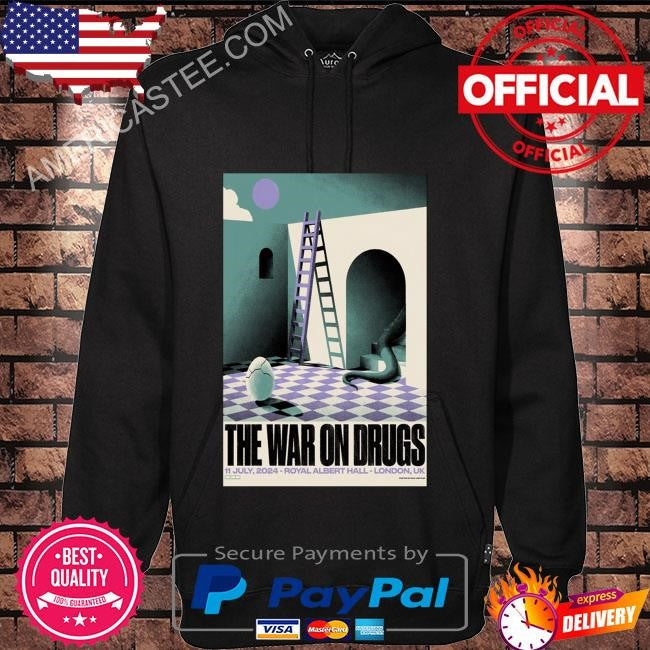 The War On Drugs London UK 2024 July 12 Royal Albert Hall Event shirt