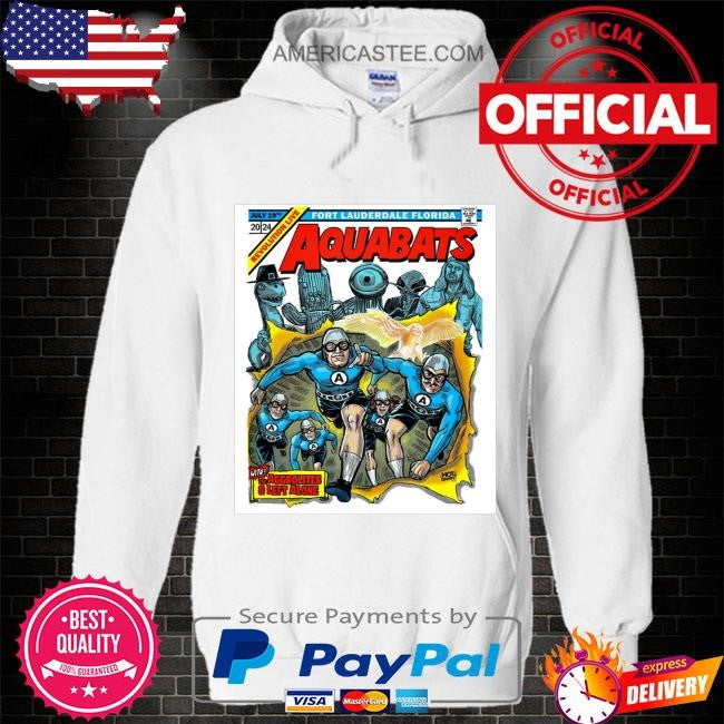 The aquabats tour in ft lauderdale fl on july 19 2024 poster shirt
