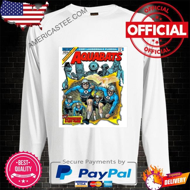 The aquabats tour in ft lauderdale fl on july 19 2024 poster shirt