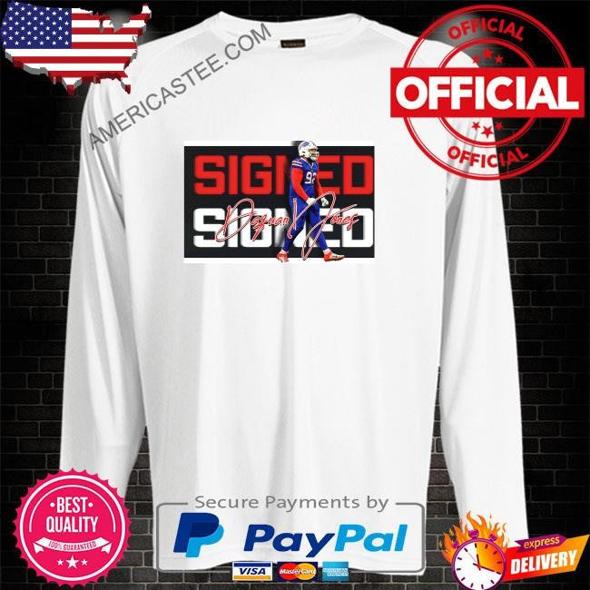 The bills have reached an agreement with dt daquan jones shirt