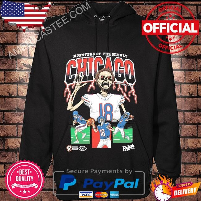 The claw – chicago football – monsters of the midway shirt