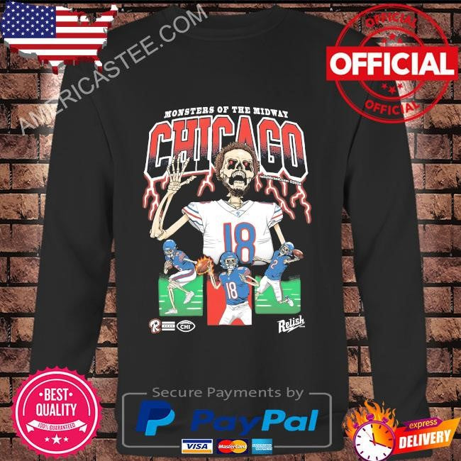 The claw – chicago football – monsters of the midway shirt