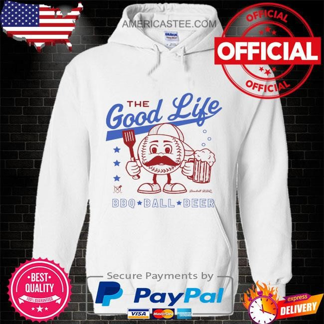 The good life – baseball bbq shirt