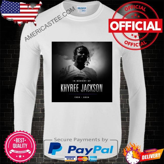 The news of khyree jackson’s death following an overnight car accident shirt