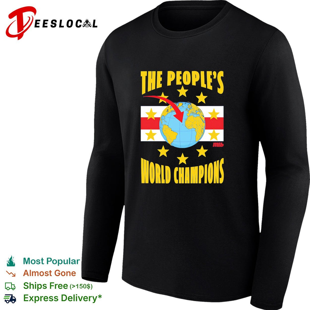 The people’s world champions globe shirt