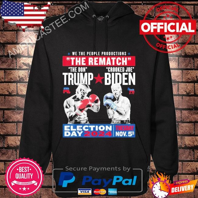 The rematch the don Trump and crooked joe biden election 2024 shirt