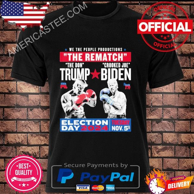The rematch the don Trump and crooked joe biden election 2024 shirt