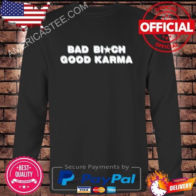Theestallion bad bitch good karma shirt