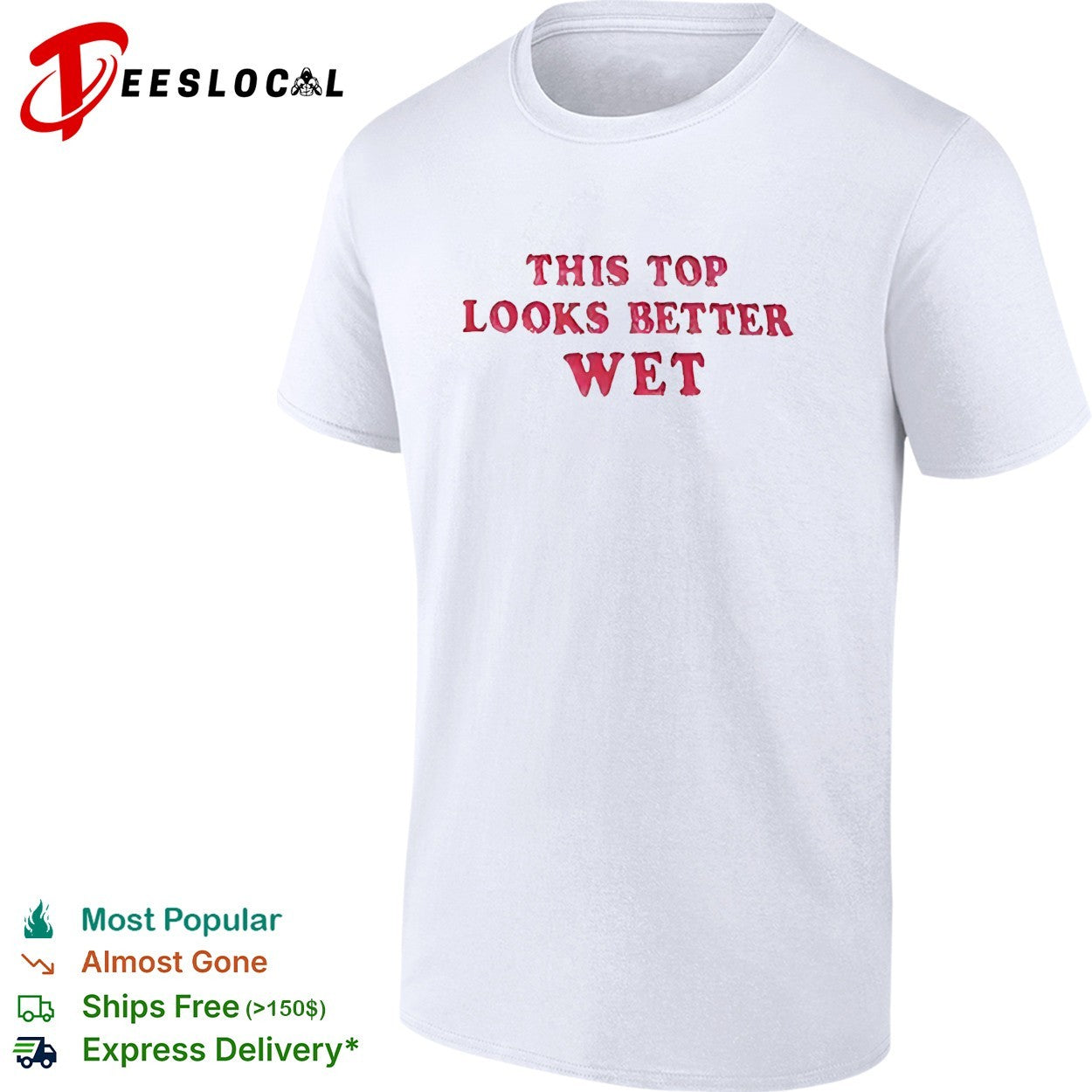 This top looks better wet shirt