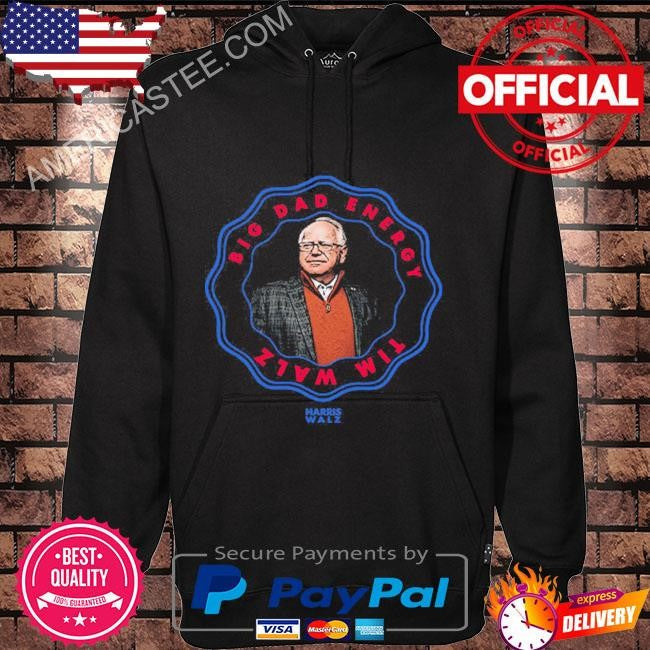 Tim Walz Harris Walz Big Dad Energy 2024 T Shirt