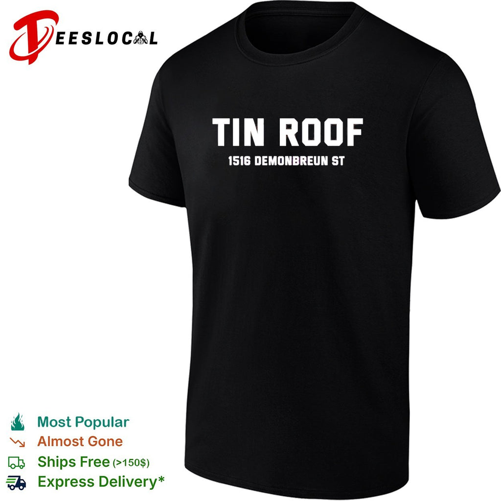 Tin Roof 1516 Demonbreun St Nashville bar shirt