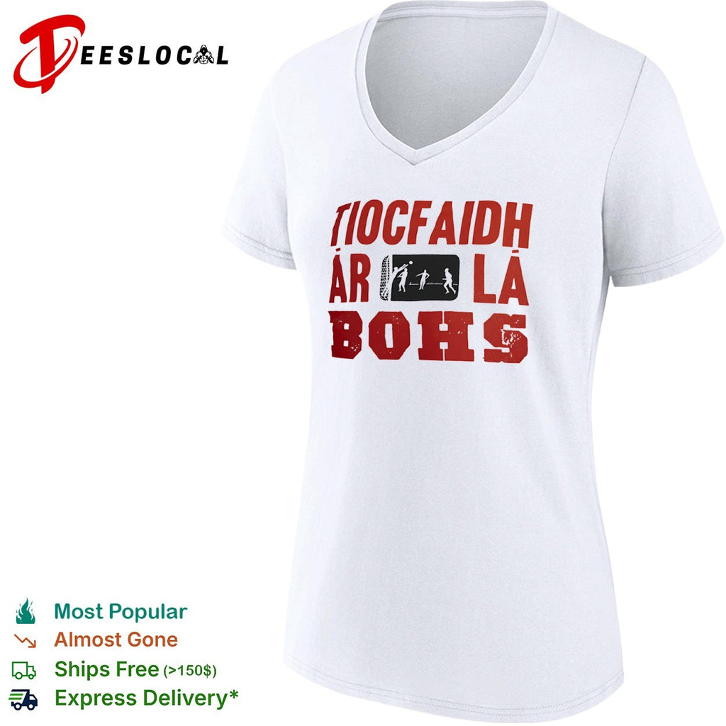 Tiocfaidh ar la Bohs soccer shirt