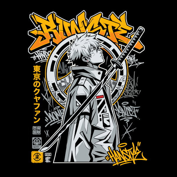 Tokyo Cyber Samurai Futuristic