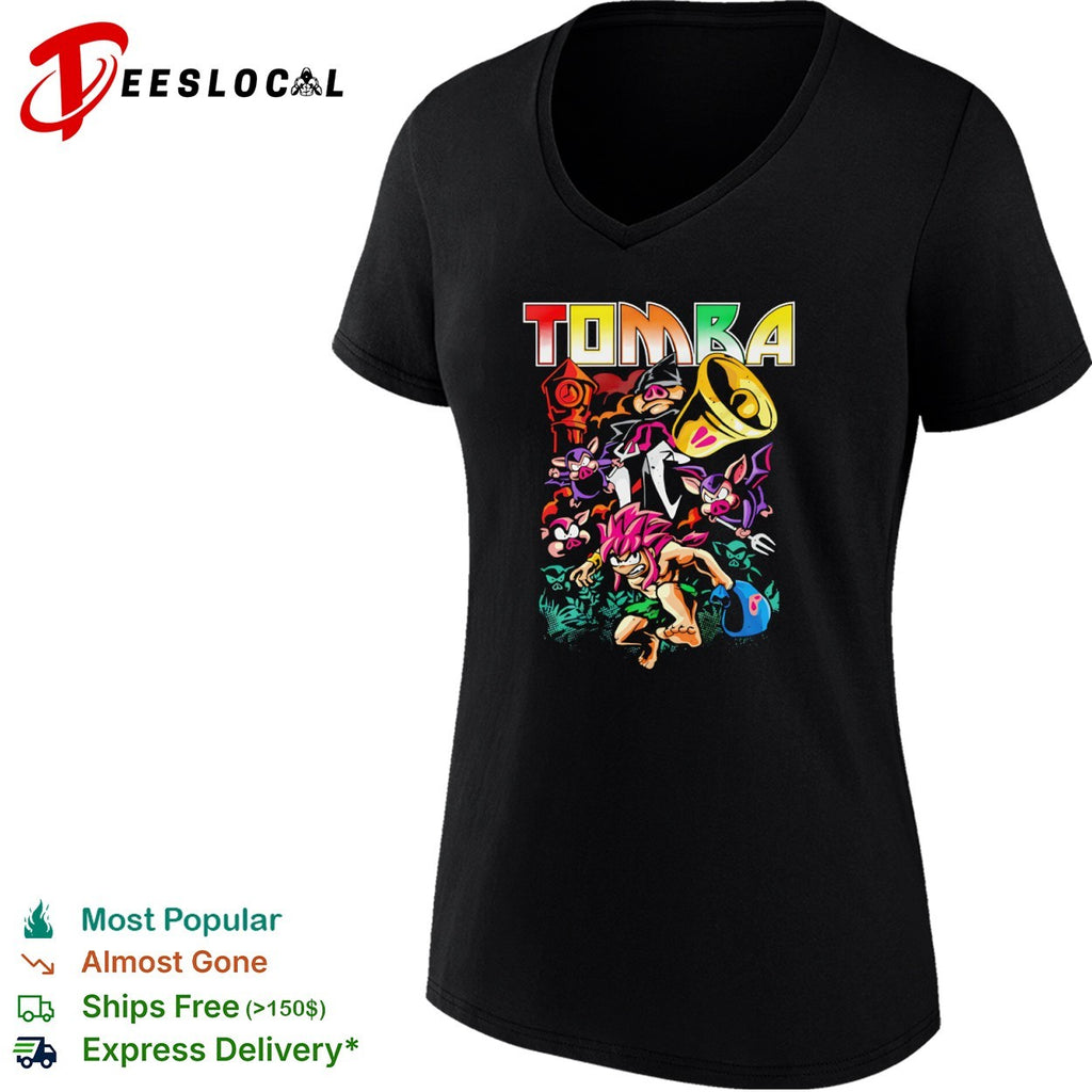 Tomba Retro PlayStation 1 Video Game shirt
