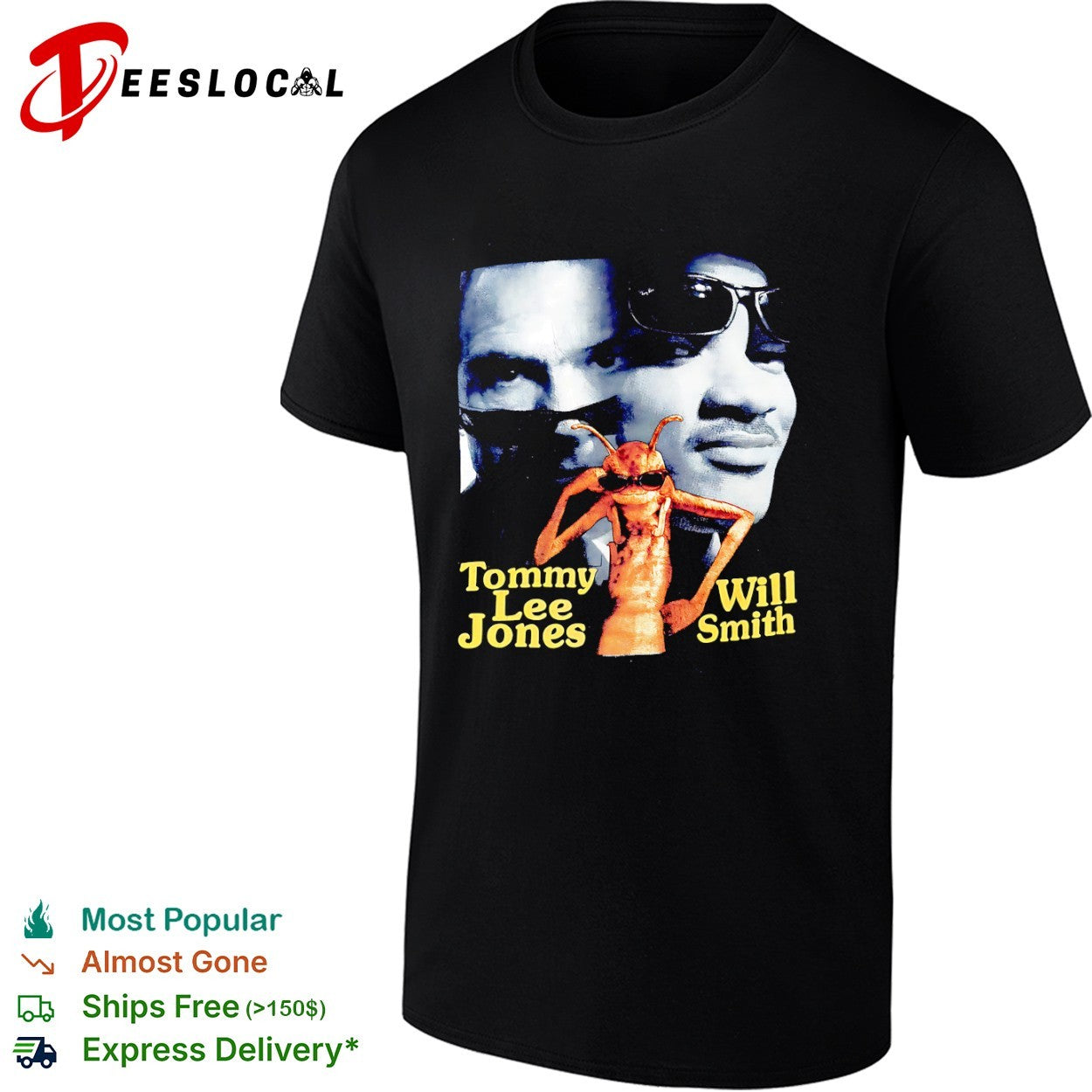 Tommy Lee Jones Will Smith alien shirt