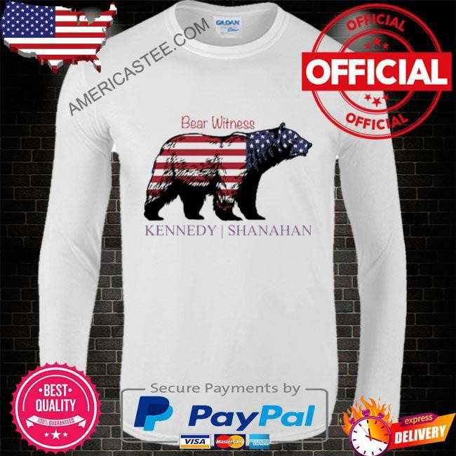 Bear American witness kennedy shanahan shirt