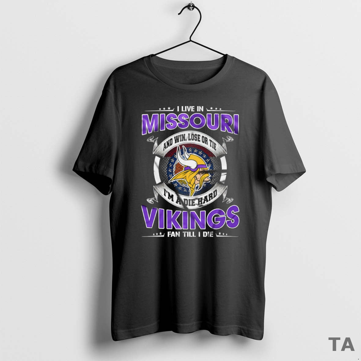 Top I Live Missouri Win Lose Tie Im Die Hard Minnesota T-Shirts, Hoodie, Sweatshirt