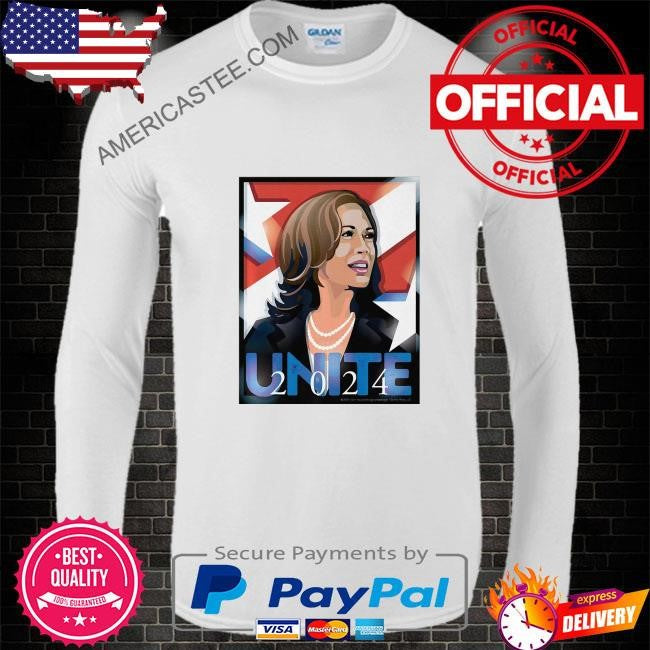 Kamala 2024 unite poster art premium shirt