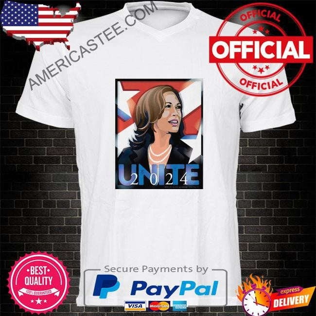 Kamala 2024 unite poster art premium shirt