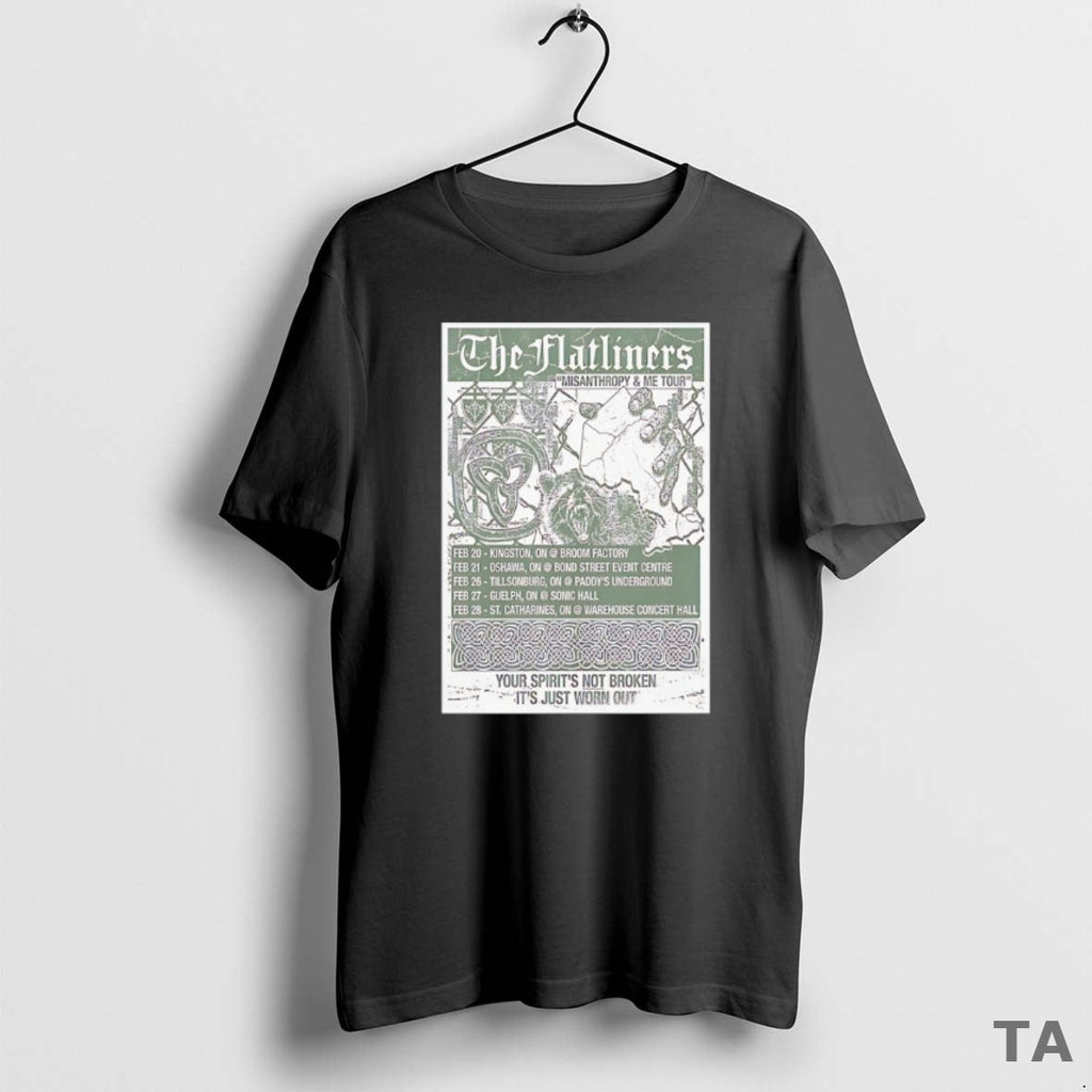 Top Flatliners Misanthropy Me Tour 2026 T-Shirts, Hoodie, Sweatshirt