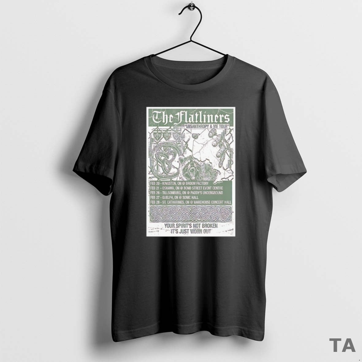 Top Flatliners Misanthropy Me Tour 2026 T-Shirts, Hoodie, Sweatshirt